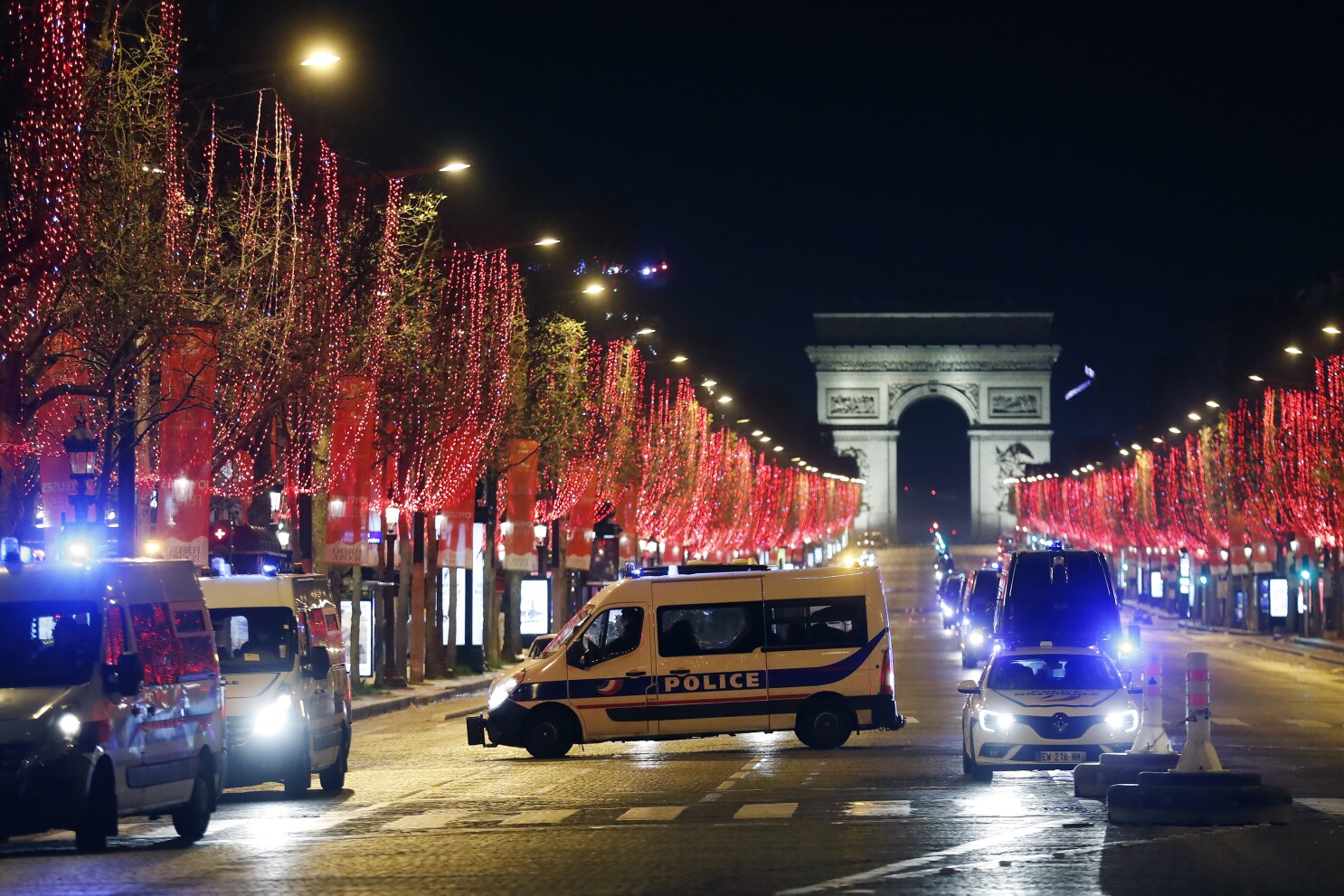 France heightens security for New Year s Eve with 90 000 police